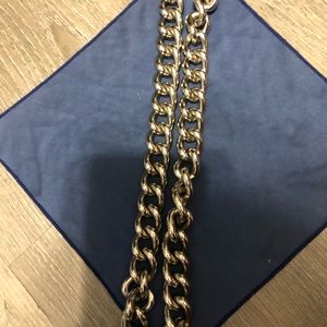 Silver thick cuban chain
